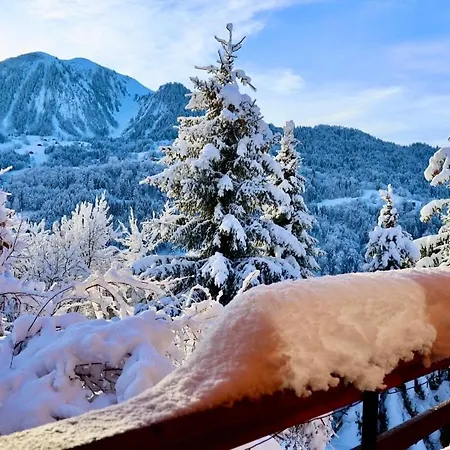 Apartment 3 Etoiles Avec Vue Imprenable Sur Les Montagnes, Bus Manigod